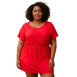 Catalina Red Swim Coverup